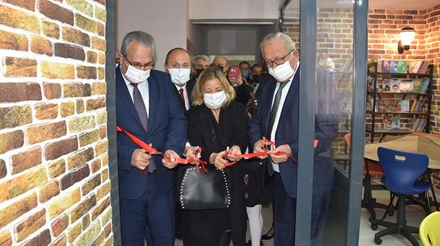 Mehlika Yılmaz kütüphanesi ve engelli sınıfı açıldı