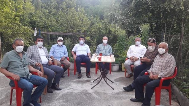 A.Sofular Köyü’nün su ve yol problemi çözülüyor