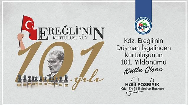 Posbıyık, Kdz. Ereğli’nin Kurtuluş Yıldönümünü kutladı