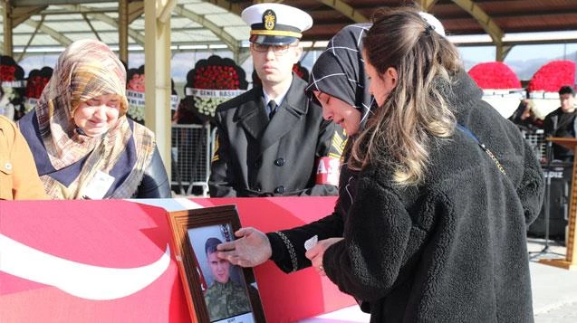 Şehit Sait Miyanyedi son yolculuğuna uğurlandı...