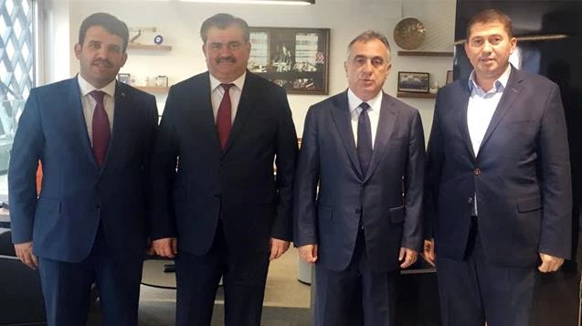 Erdemir Yönetim Kurulu Başkanı ile görüştüler...