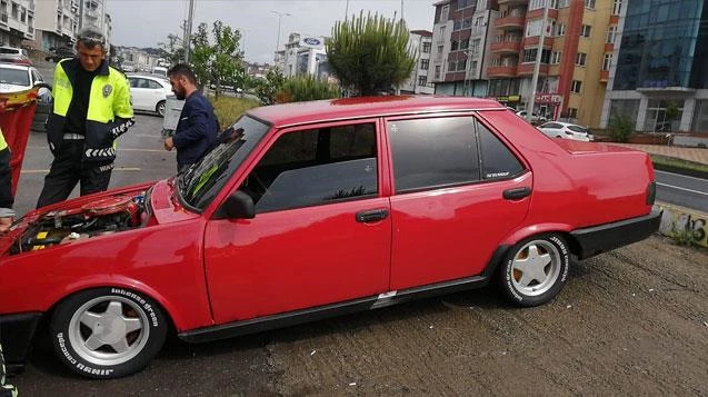 Polis abartı egzoza geçit vermiyor