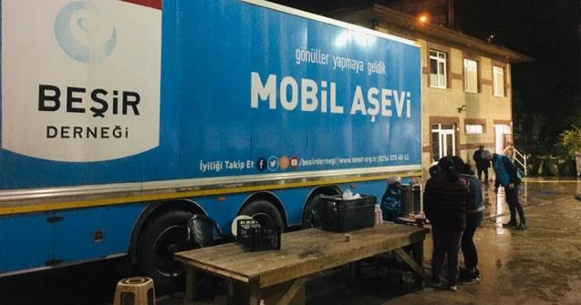 Beşir Derneği yardıma devam ediyor