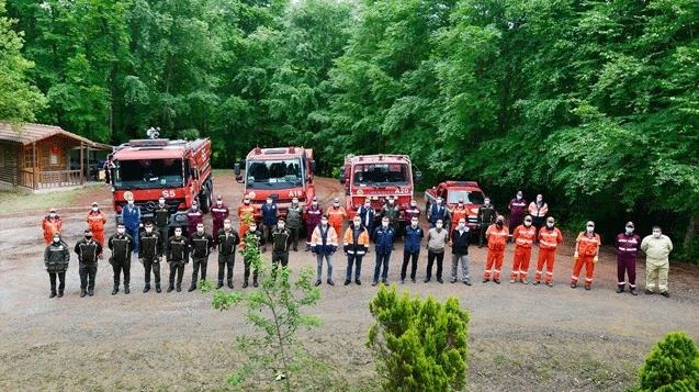 Yangınla mücadele ekipleri eğitimlerine devam ediyor