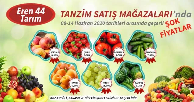Tanzim Satış fiyatları ile vatandaşın yüzünü güldürecek