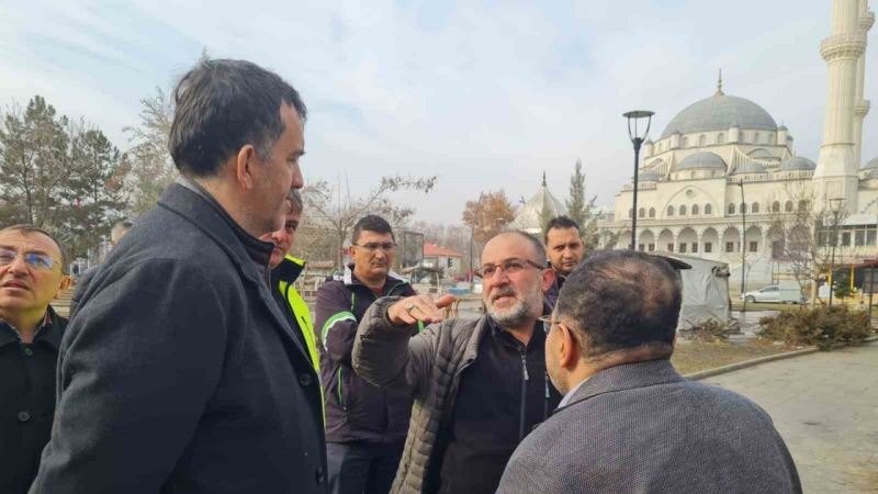 Afşin’de TOKİ konutları için ilk kazma vuruldu