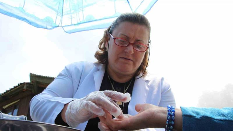 Babasını kaybettiği yaylada hastalara şifa oluyor