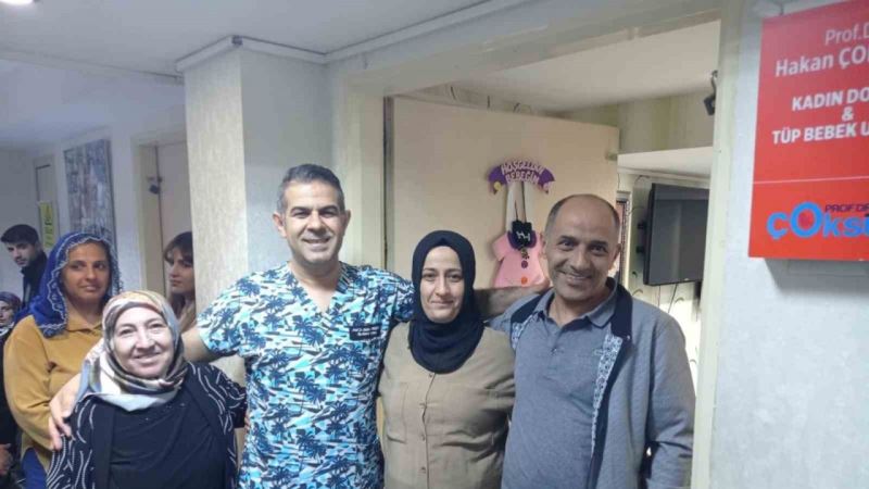 Çocuk sahibi olamayan çift, müjdeyi Diyarbakır’da aldı