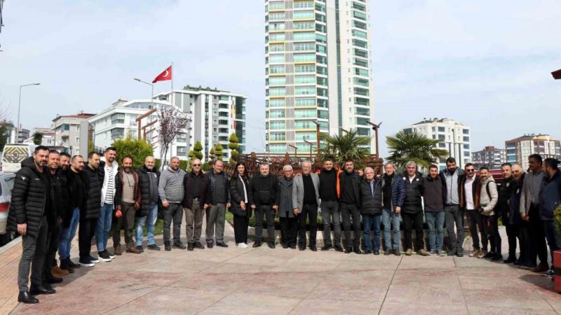 Samsunspor taraftar gruplarından örnek birliktelik