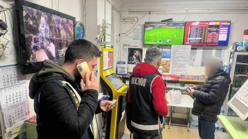 Sinop’ta kumar baskınında 5 kişiye suçüstü